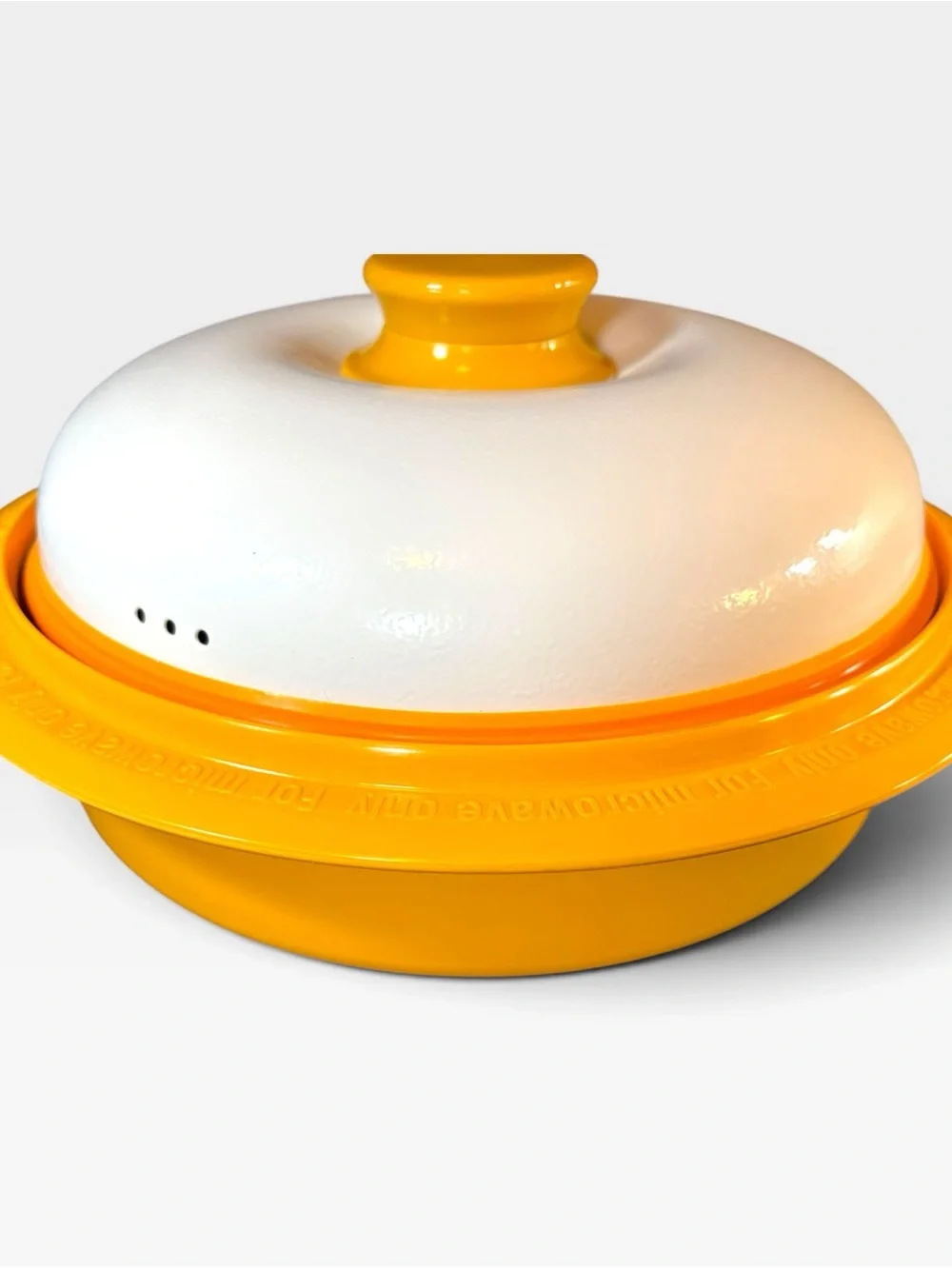 Range Mate Microwave Grill Pan & Steamer Set (Yellow)